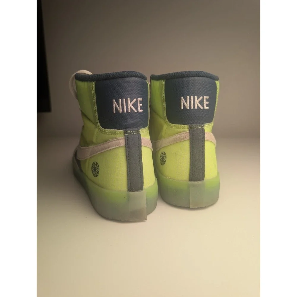 Nike Blazer Mid '77 Jumbo Dark Obsidian Volt High Top Sneakers Women's 7.5/Y6
